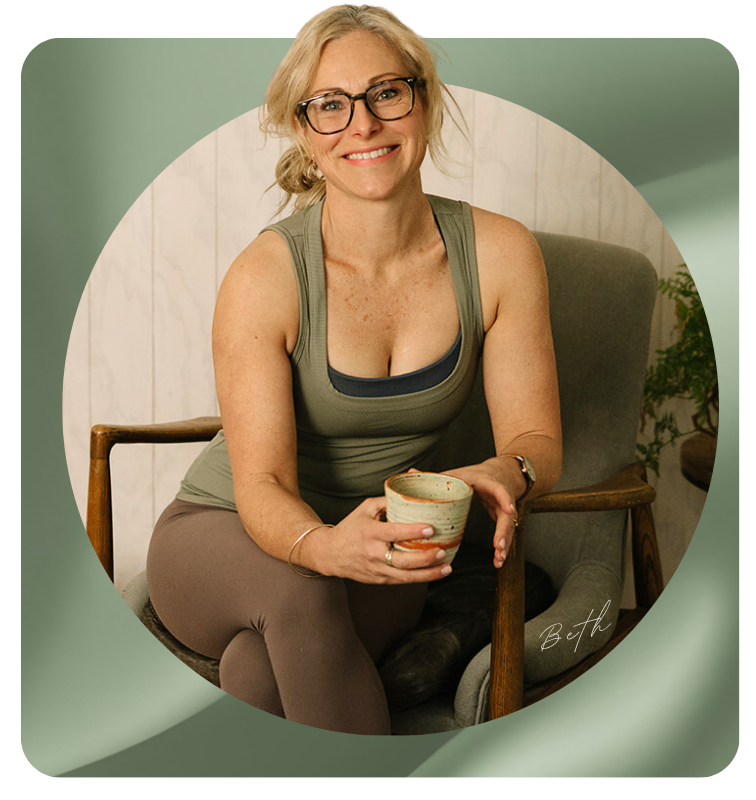 Pilates Plus letter beth